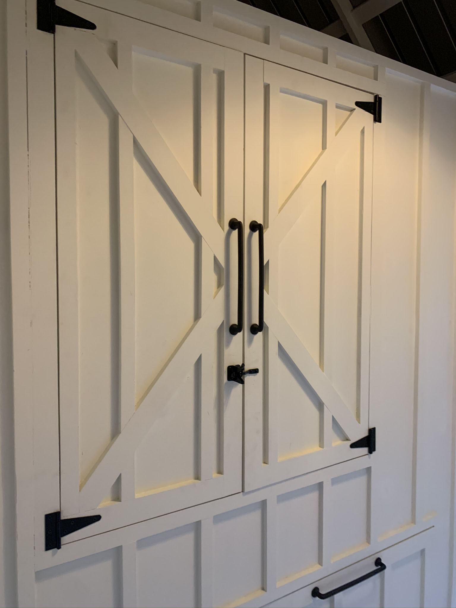 Carolina Coops- custom Craftsman Coop – henhouse doors with board and batten detail