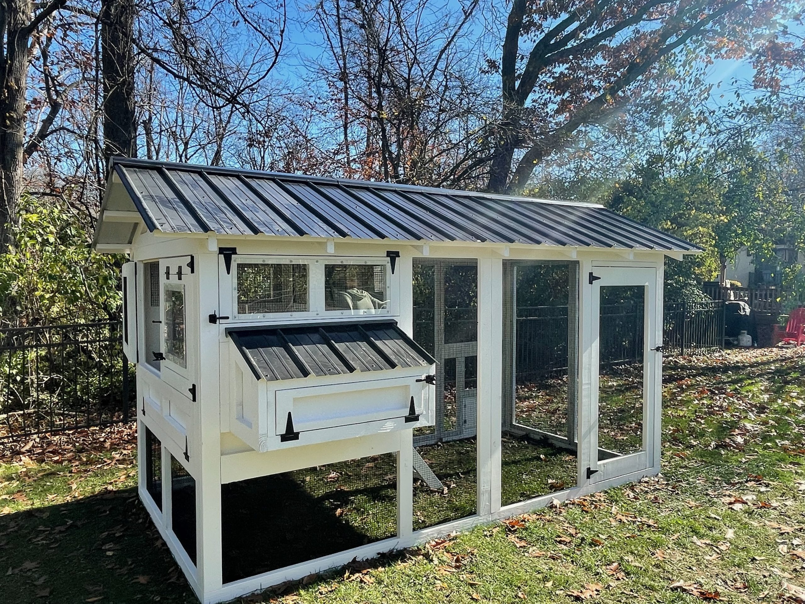 6×12 American Coop with 4×6 henhouse in Dillsburg, PA